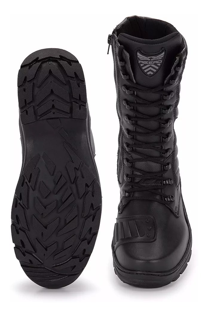 bota acero moto