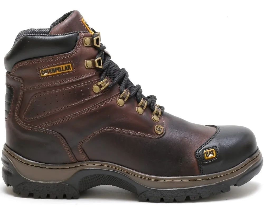 Irmãos Cidade dígito bota de couro masculina caterpillar - tpwd.pt