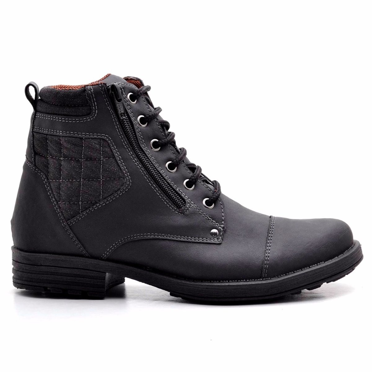 Bota Coturno Masculino Casual Esportivo Trilha Tratorada M46 - R$ 120,00 em Mercado Livre