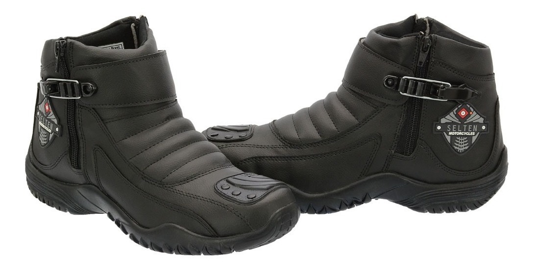 coturno motociclista bota para andar de moto selten