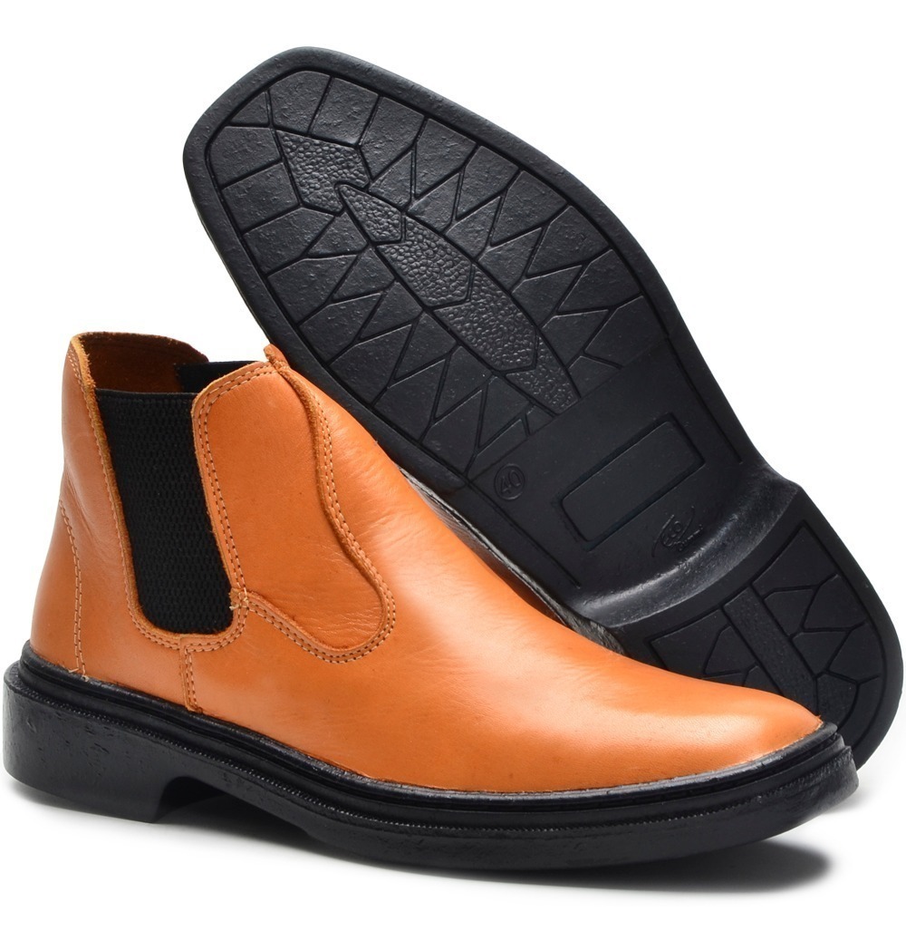 Bota Country Masculina 100% Couro Legítimo Cano Baixo Rodeio - R$ 54,90 em Mercado Livre