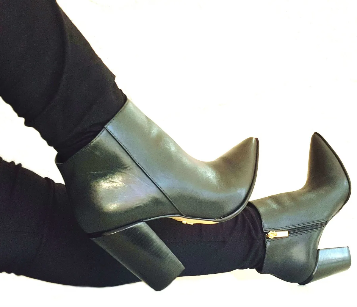 bota cano curto e bico fino