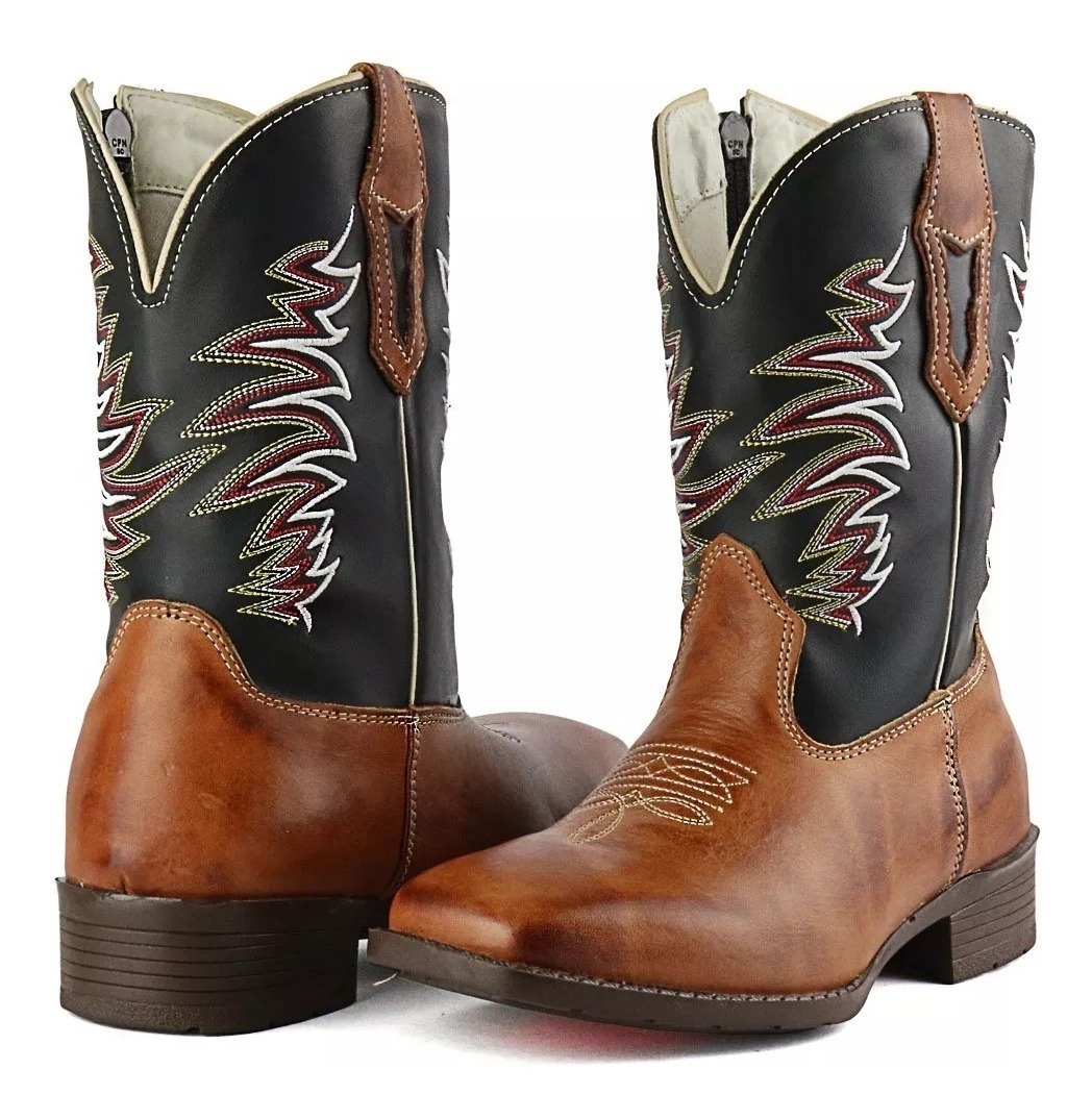 branco Fazer quebrado bota de cowboy texana - communautedudesert.org