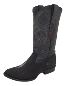 botas de mantarraya negras