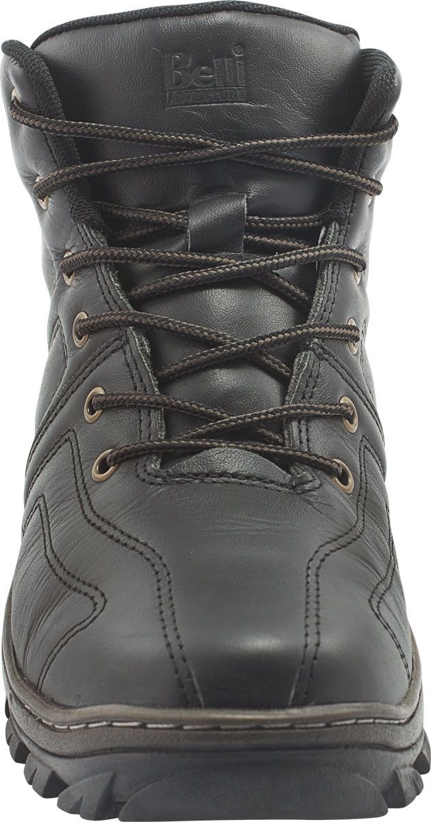 bota de couro masculina adventure