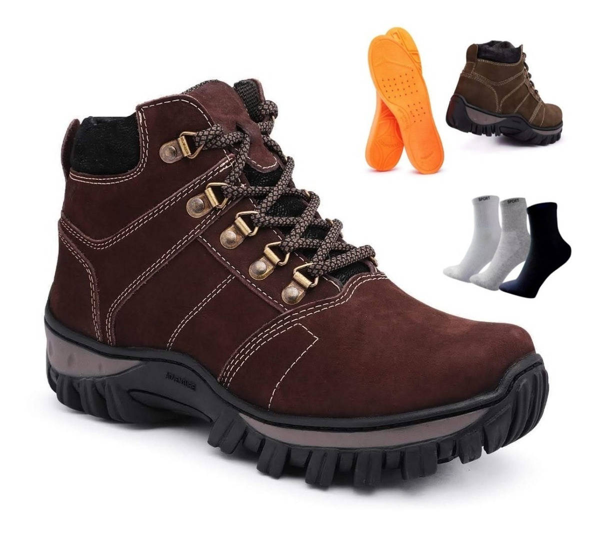Bota Estl. Macboot Bull Terrier Timberland Couro 30% Off - R$ 129,99 em Mercado Livre