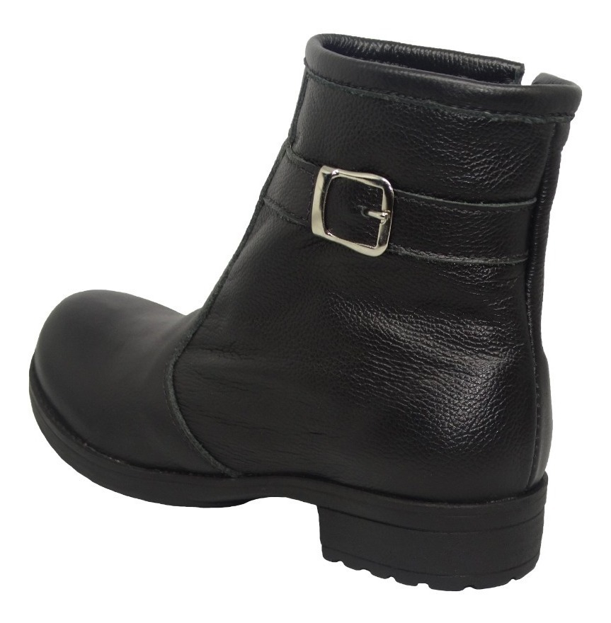 Bota Feminina Cano Baixo Couro Legítimo Coleção 2019 - R$ 129,90 em Mercado Livre