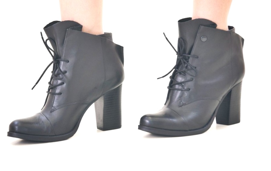 Bota Feminina Cano Curto Ankle Boot Couro Legítimo - R$ 339,90 em Mercado Livre