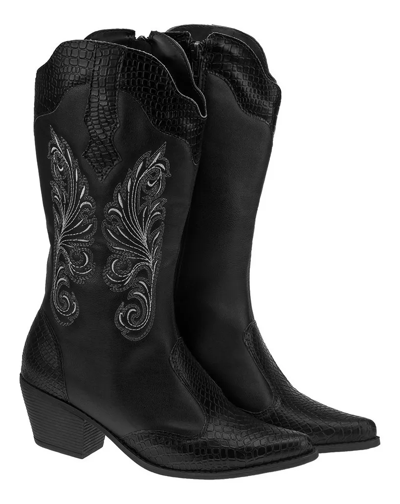 botas de rodeio feminina