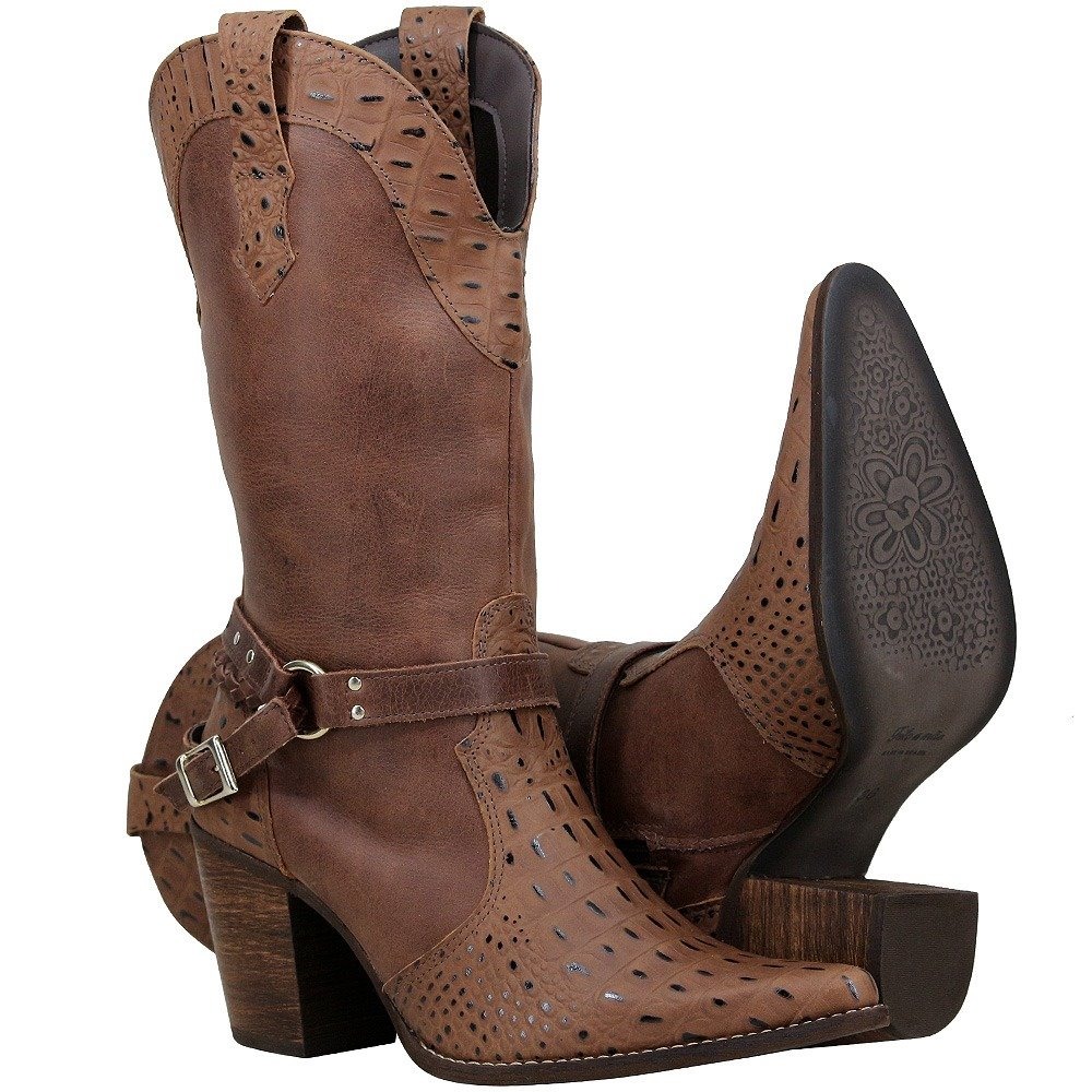 botas femininas texana mercado livre