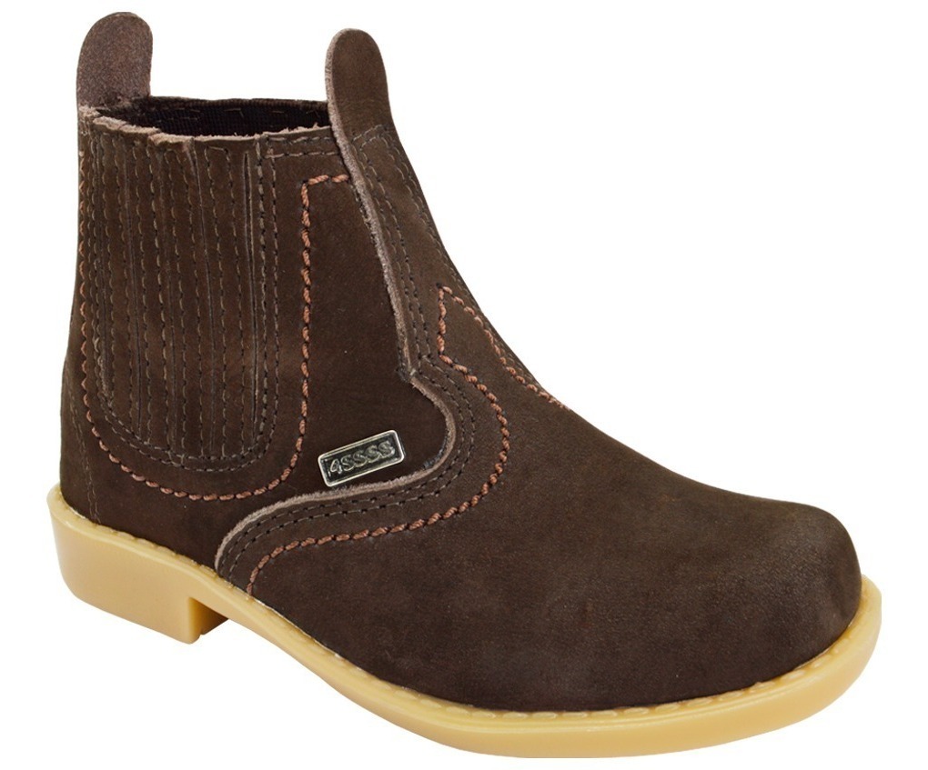 Bota Infantil Botina Festa Junina Couro 4ssss Calçados Bu - R$ 61,49 em Mercado Livre