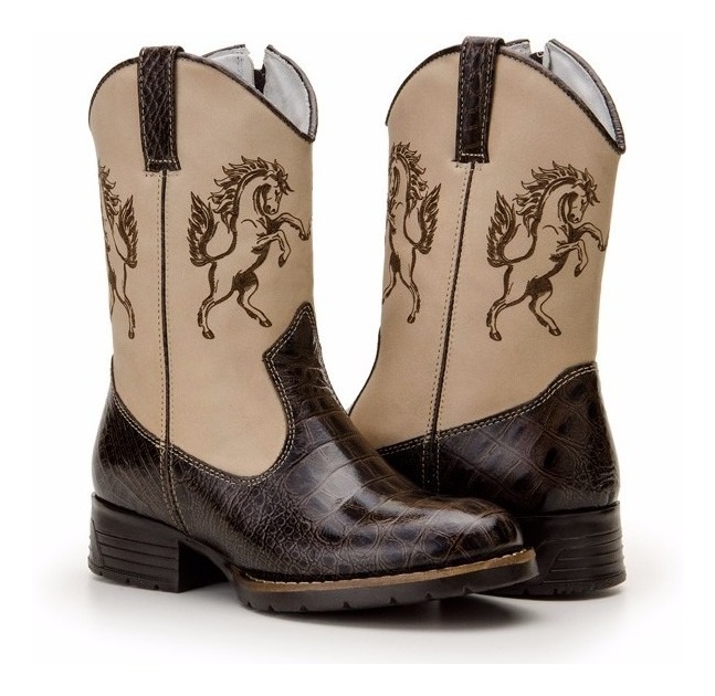 Bota Infantil Country Montaria Texana Masculina Capelliboots - R$ 199,90 em Mercado Livre