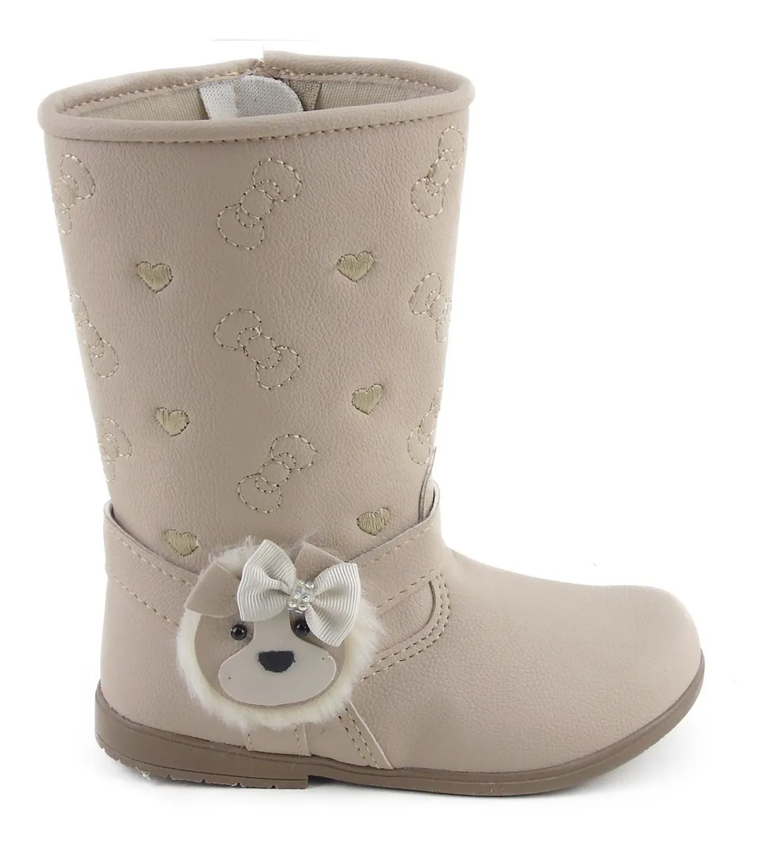 TRISHOPPE | Bota Infantil Feminina Menina Coturno Ortobaby 4508 Oferta - R$ 59,99