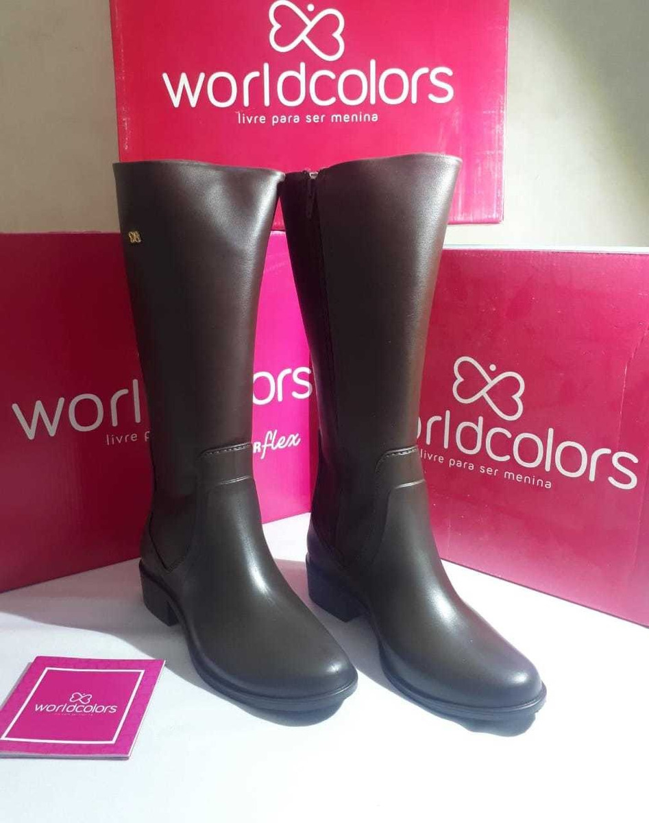 bota infantil world colors