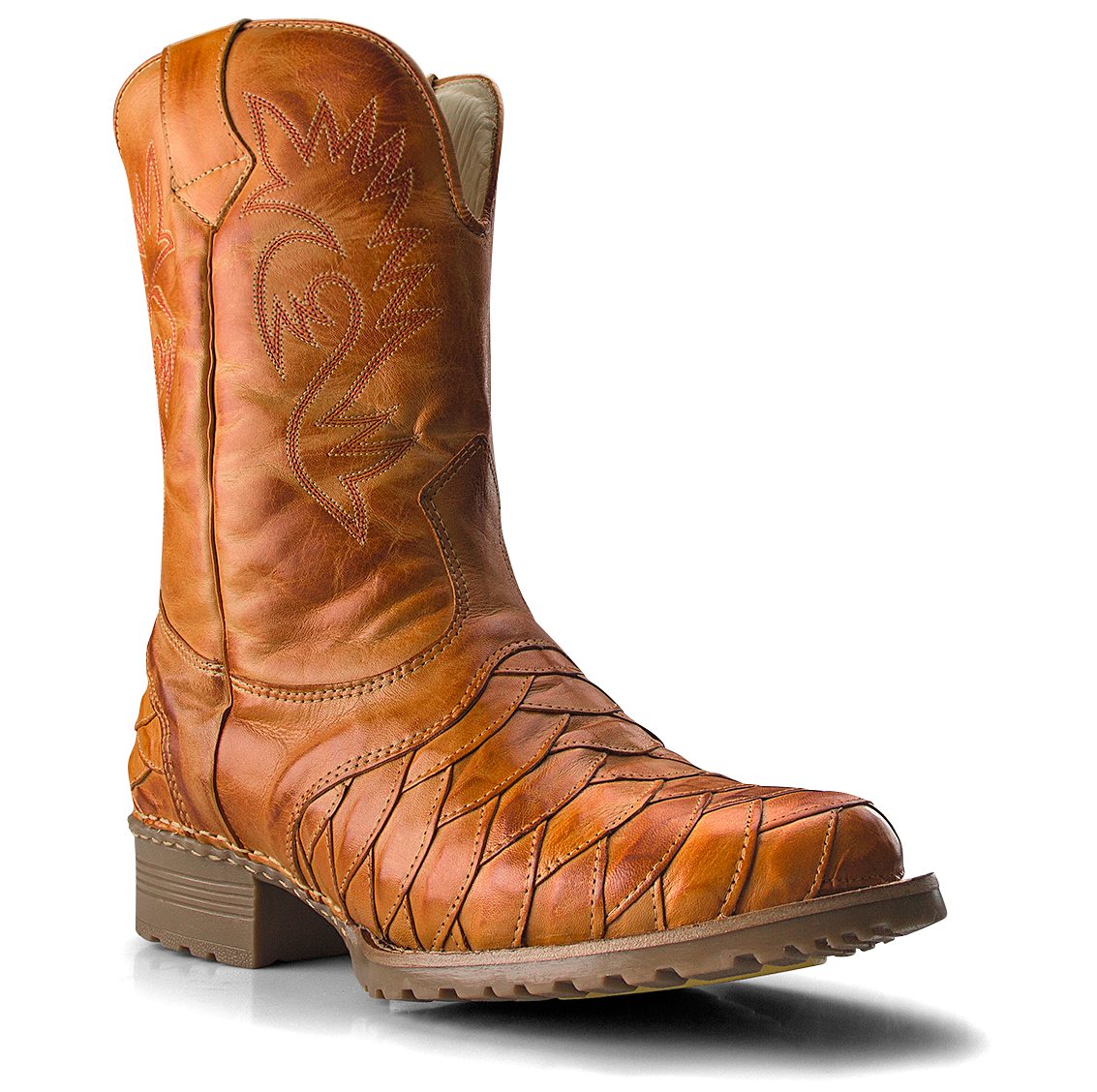 Bota Masculina Country Cano Longo Alto Texana Botina Couro - R$ 264,99 em Mercado Livre