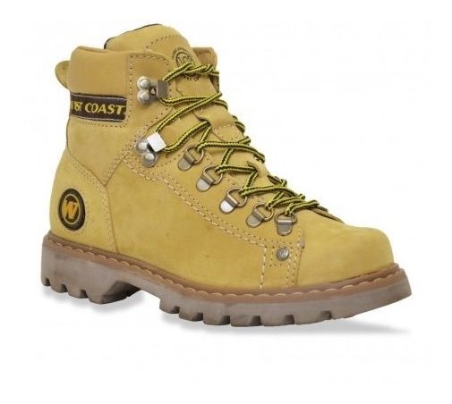 Bota Masculina West Coast Worker Coturno Camel 5790 - R$ 192,52 em Mercado Livre