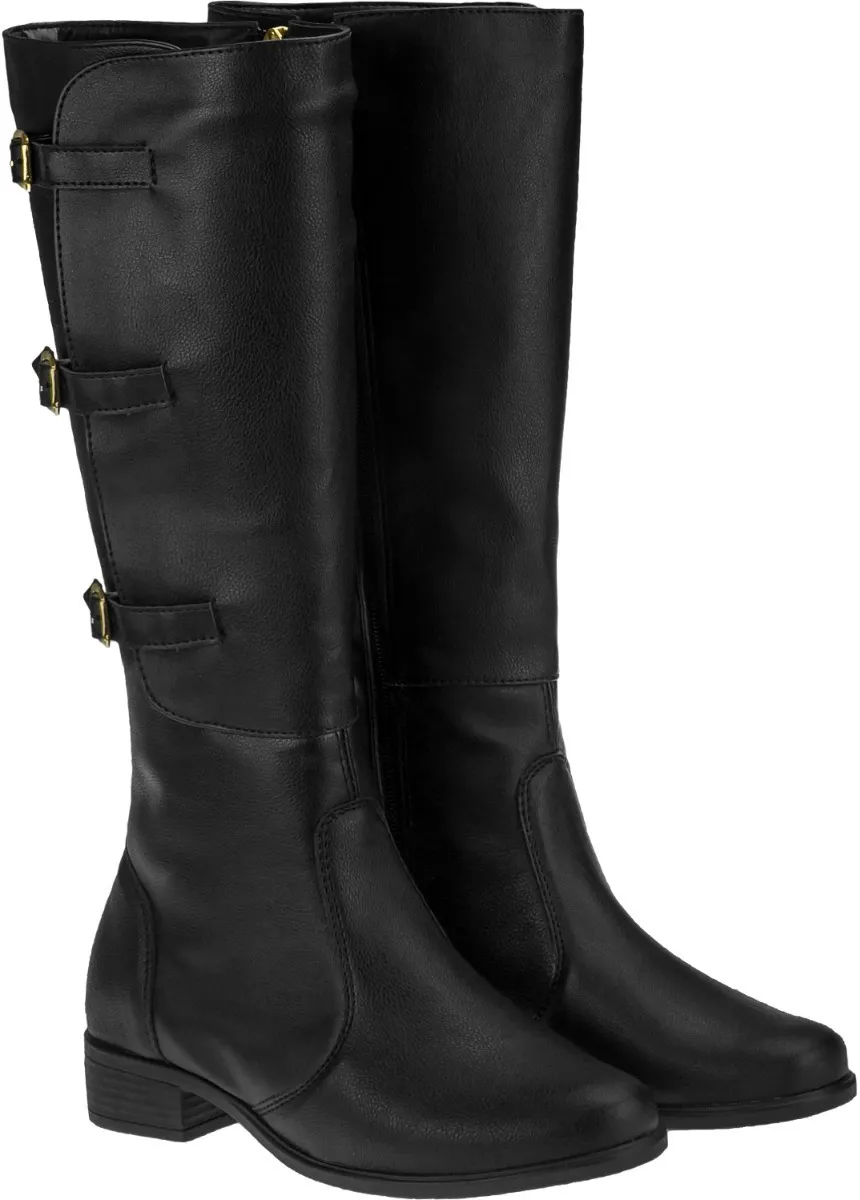 bota feminina cano longo frete gratis