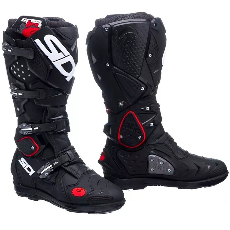 Bota Motociclista Sidi Crossfire2 Srs Trilha Enduro Preta - R$ 9.999,00 em Mercado Livre