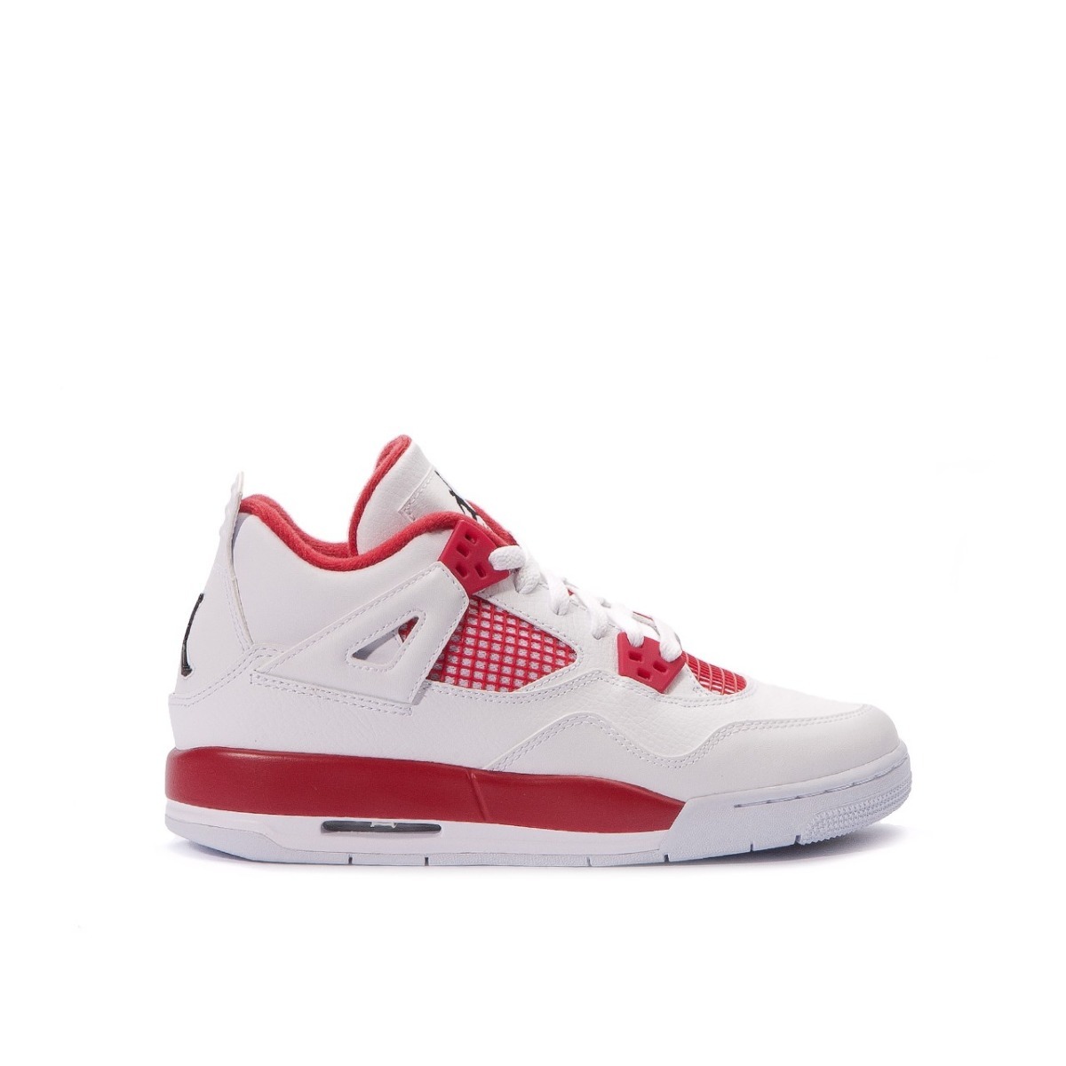 retro 4 blanco rojo outlet online 6e10f 59a0e