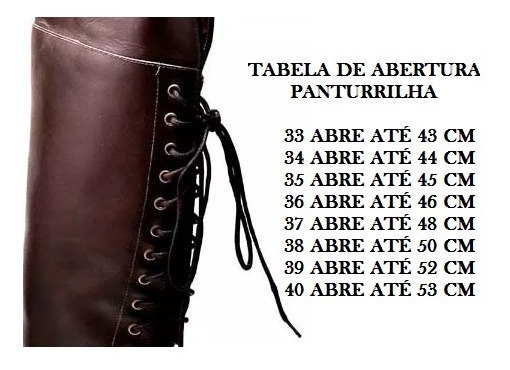 Finito alcance esvaziar bota para quem tem panturrilha grossa - tpwd.pt