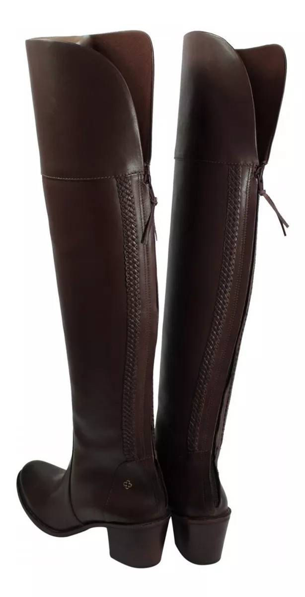 bota over the knee feminina