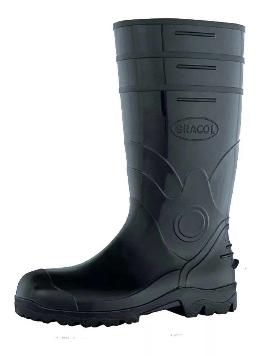 bota pvc preta bracol