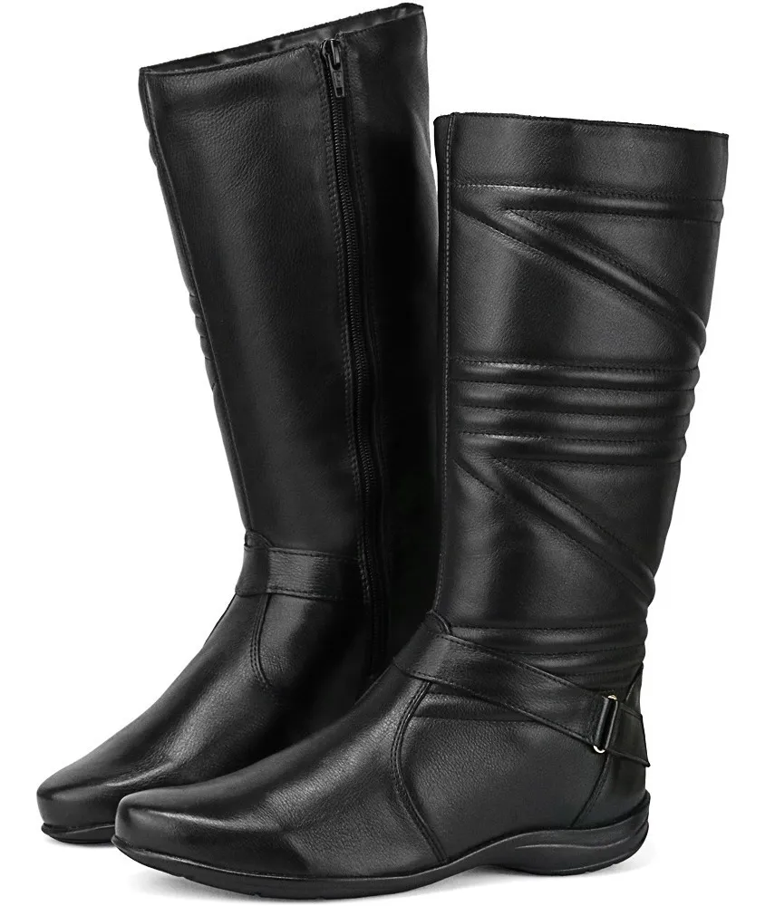 bota feminina cano longo frete gratis