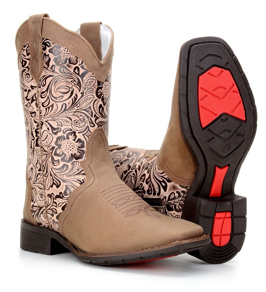 botas femininas texana mercado livre