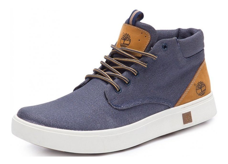Bota Timberland Canvas Square Dark Tb6mtb0a1sy - R$ 231,58 em Mercado Livre