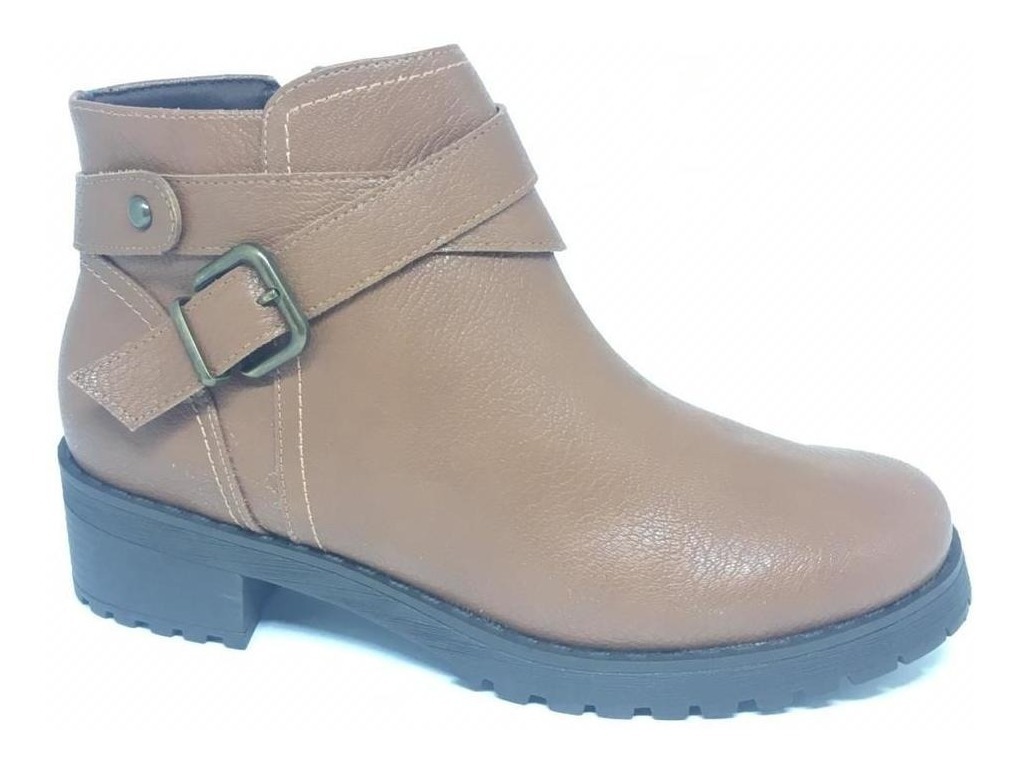Bota Tratorada Feminina Coturno Cano Curto Lançamento Bebecê - R$ 189,99 em Mercado Livre