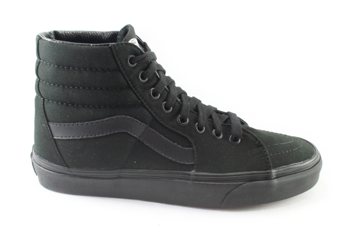 vans bota negros