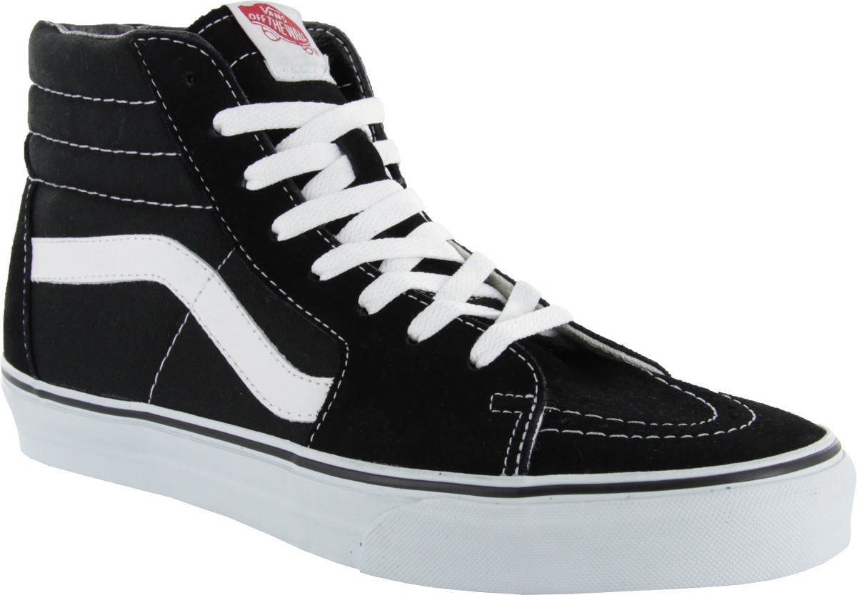 Venta > tenis vans bota negro > en stock