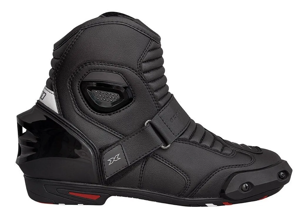 bota cano curto moto