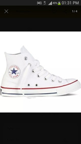 zapatos converse blancos