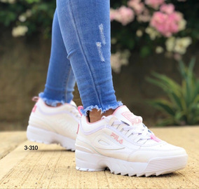 botas fila para dama