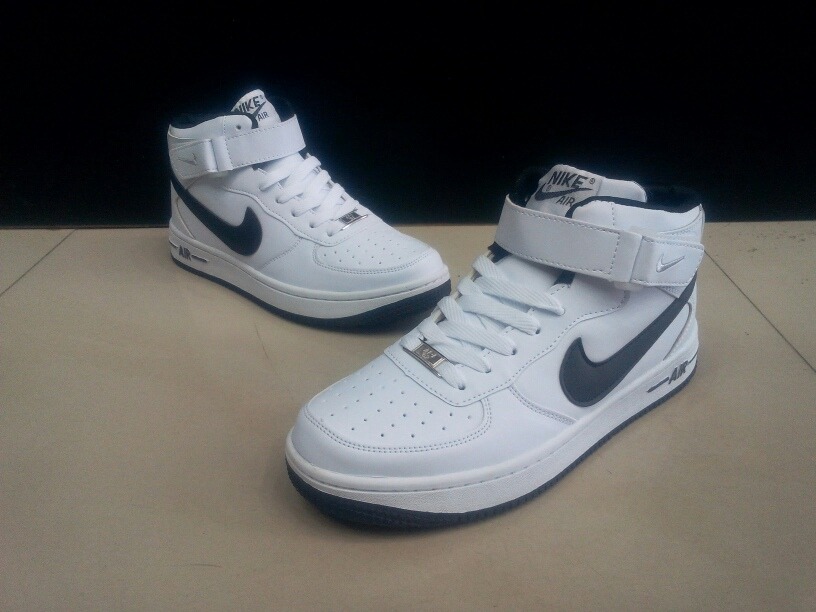 botas nike 2018 hombre Botas Nike Air Force One Blancos / Negros Para Caballeros - Bs ...