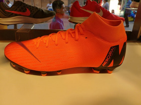botas nike naranjas
