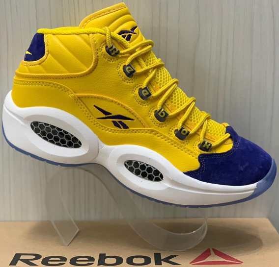 reebok question mid hombre verdes