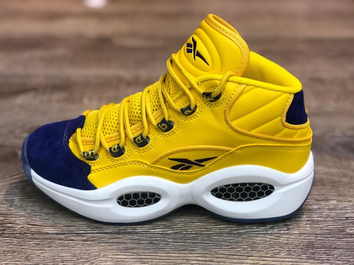 reebok question mid hombre verdes