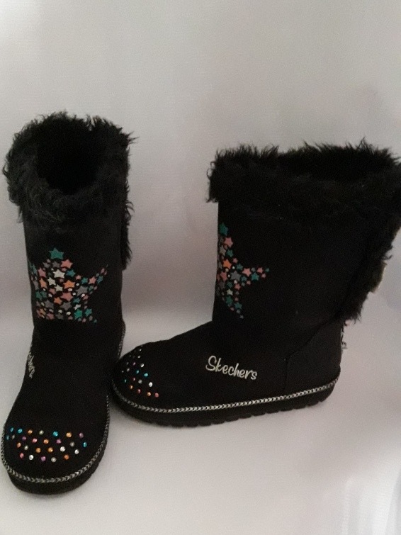 botas skechers para niña con luces