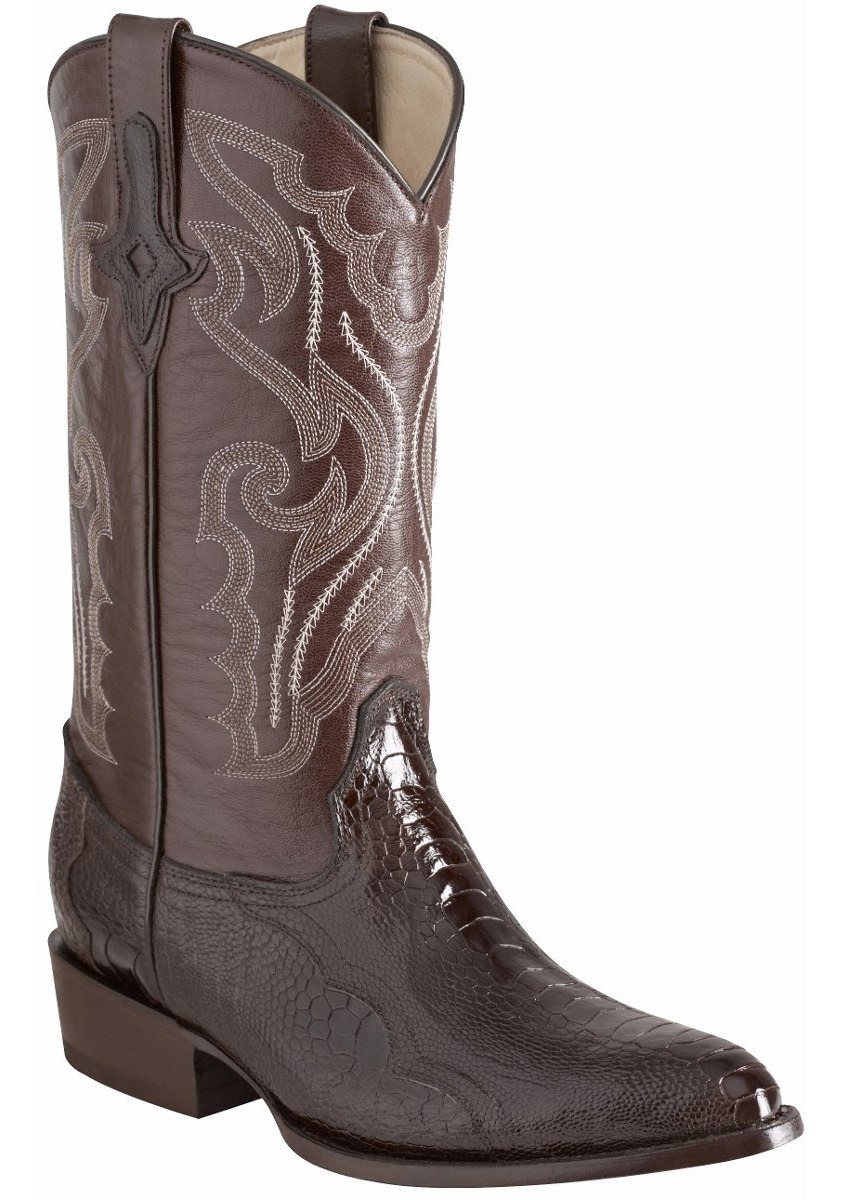 Botas De Pata De Avestruz Botas Vaqueras Pata Avestruz Original - $ 2,749.00 en Mercado Libre