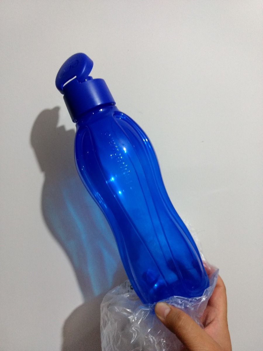 Tupperware-Eco Botella Azul 1 litros