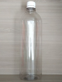 Botella Cuadrada Retro Sistema pl/ástico 1 litro