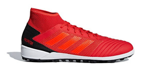 botines predator rojos
