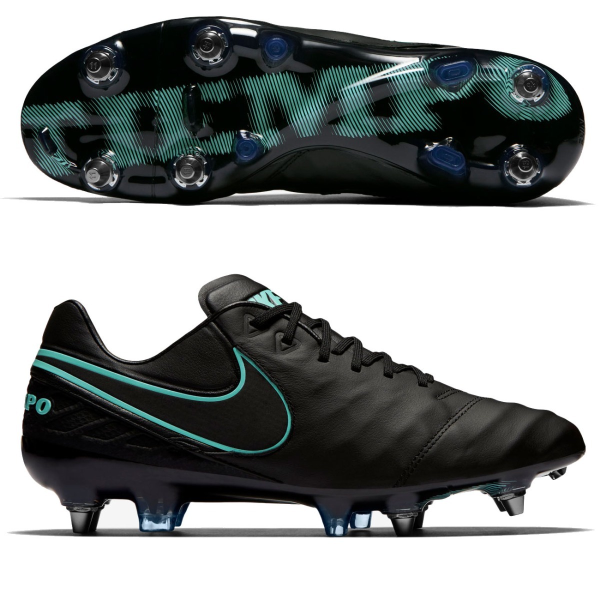 botines nike tiempo con tapones