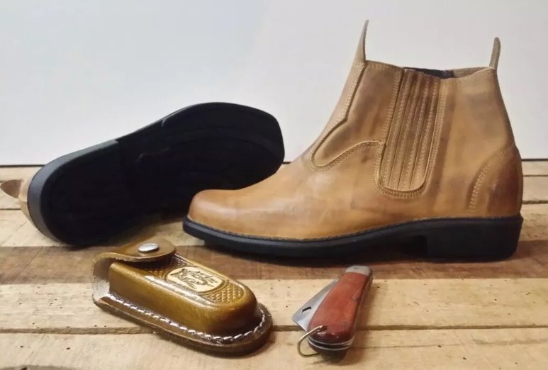 bota de serviço masculina