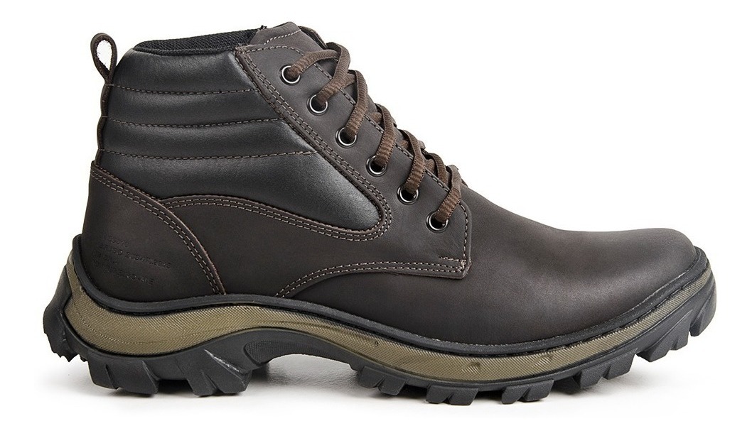 botas masculinas de couro para trabalho