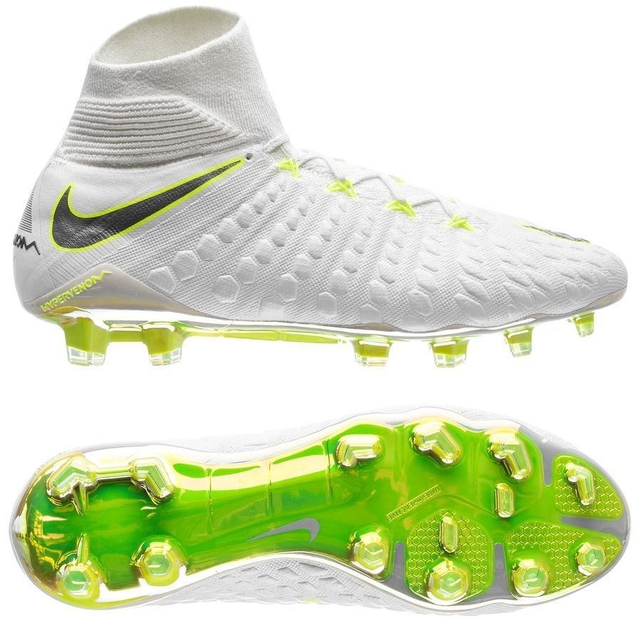 hypervenom blanco con verde