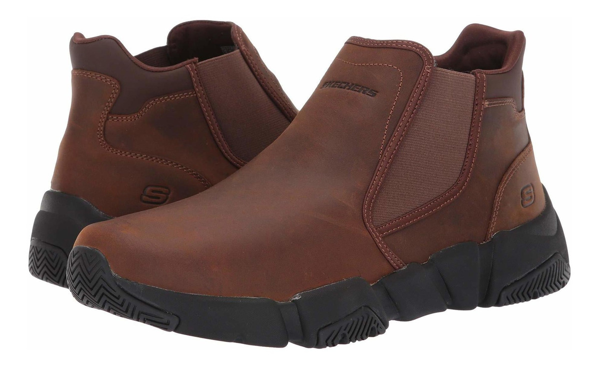 Botines Hombre Skechers Relaxed Fit Rolden Warton - S/ 399,00 en