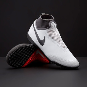 botines nike blanco y rojo